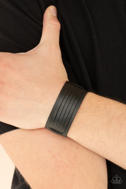 Ride In Style - Black Bracelet