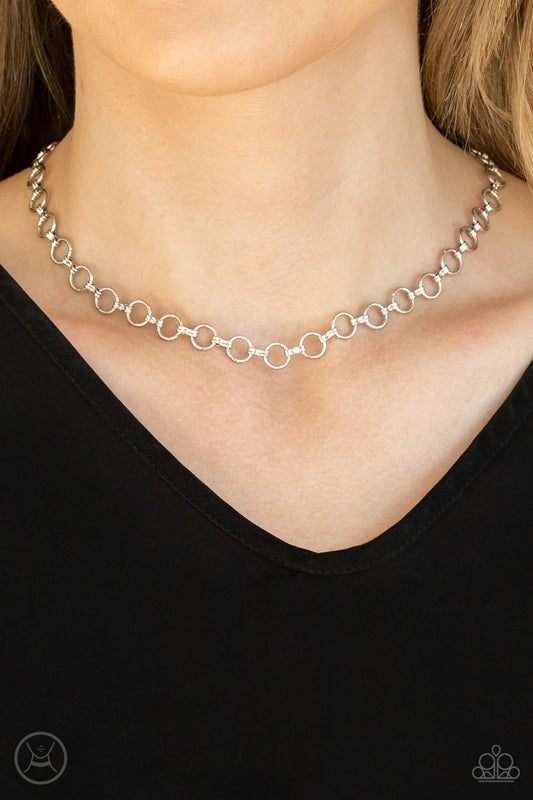 Insta Connection - Silver Necklace