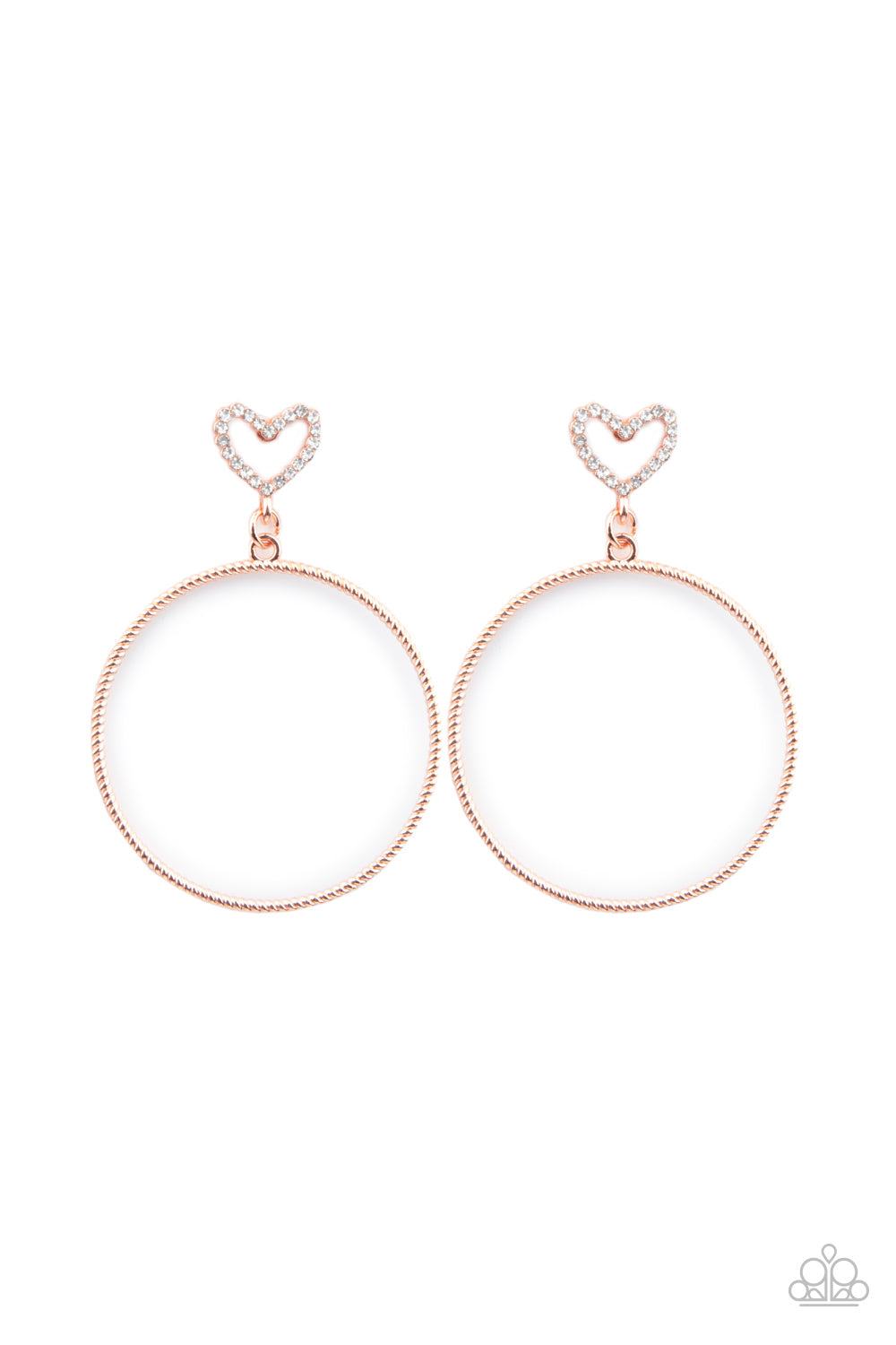 Love Your Curves - Copper Earring