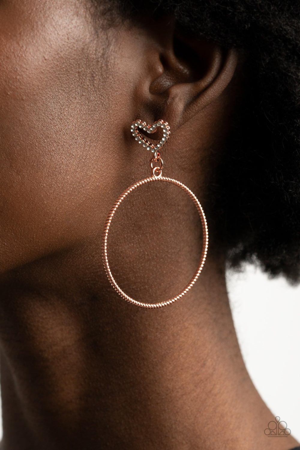 Love Your Curves - Copper Earring