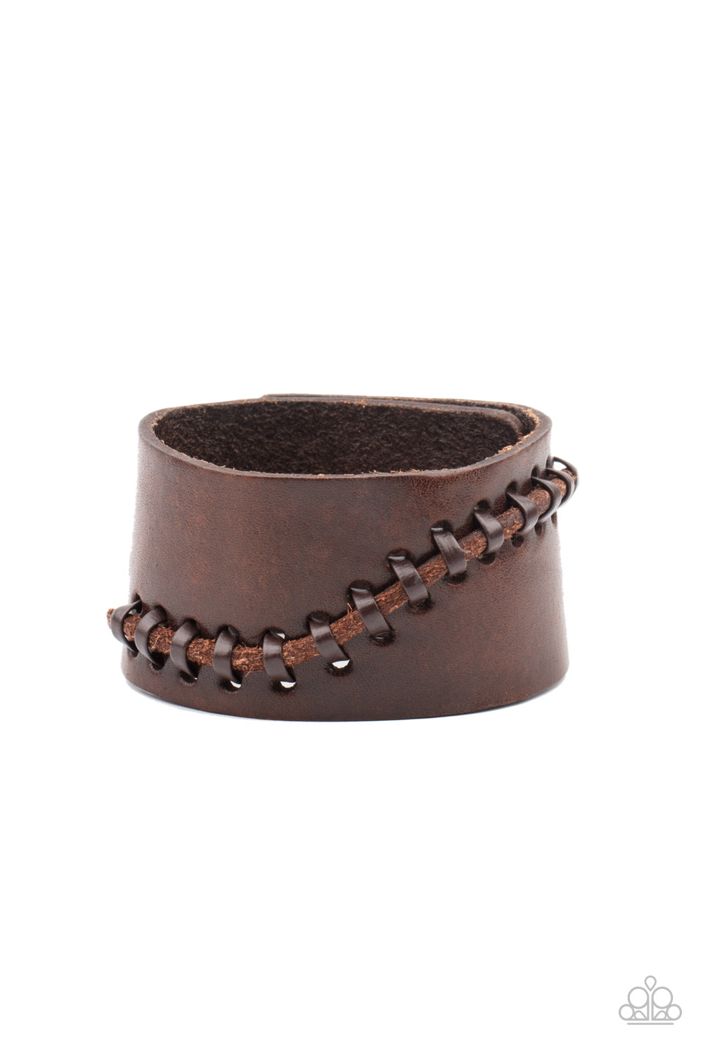 Every STITCH Way - Brown Bracelet