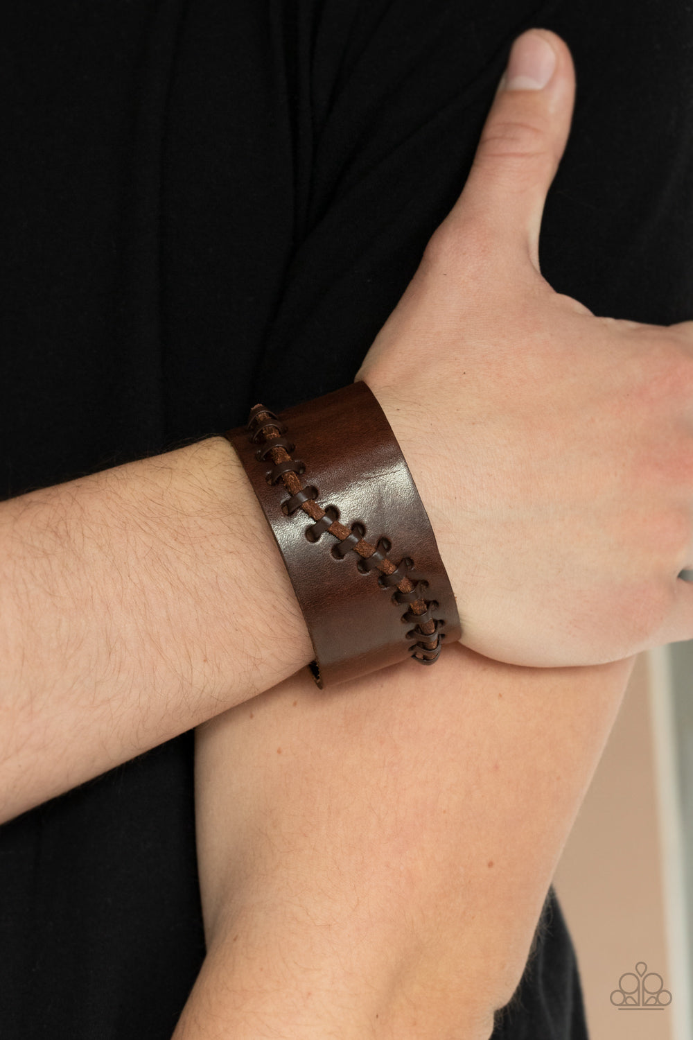 Every STITCH Way - Brown Bracelet