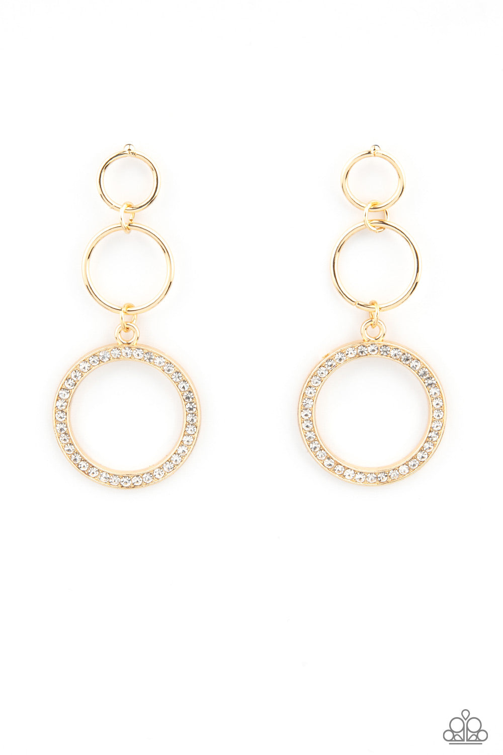 Rule-Breaking Radiance - Gold Earring