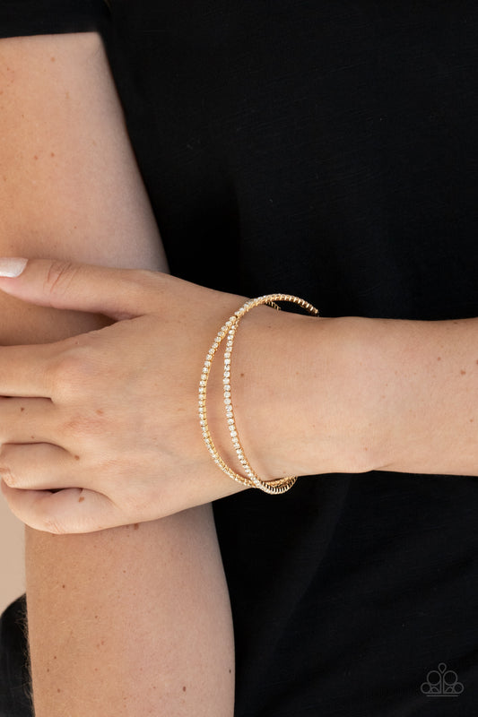 Plus One Status - Gold Bracelet