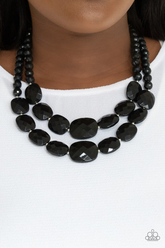 Resort Ready - Black Necklace