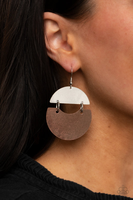Watching The Sunrise - Copper Earring