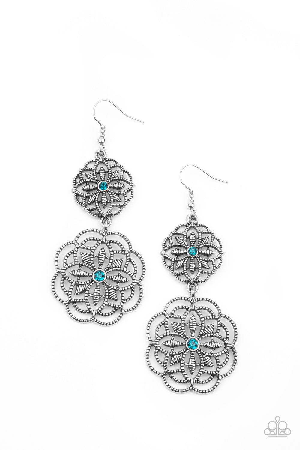 Mandala Mecca - Blue Earring