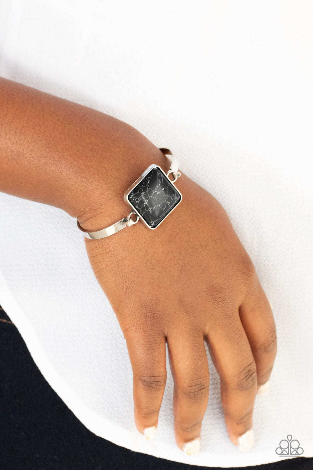 Turning a CORNERSTONE - Black Bracelet