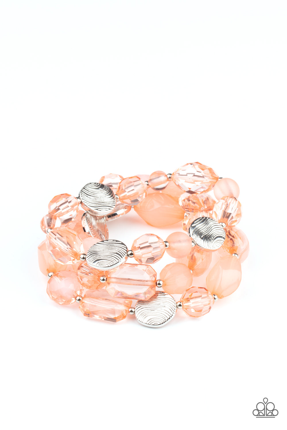 Oceanside Bliss - Orange Bracelet
