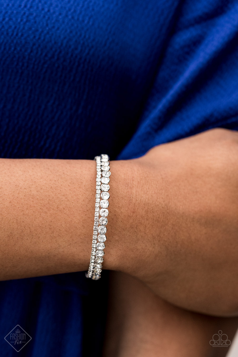 Fairytale Sparkle - White Bracelet