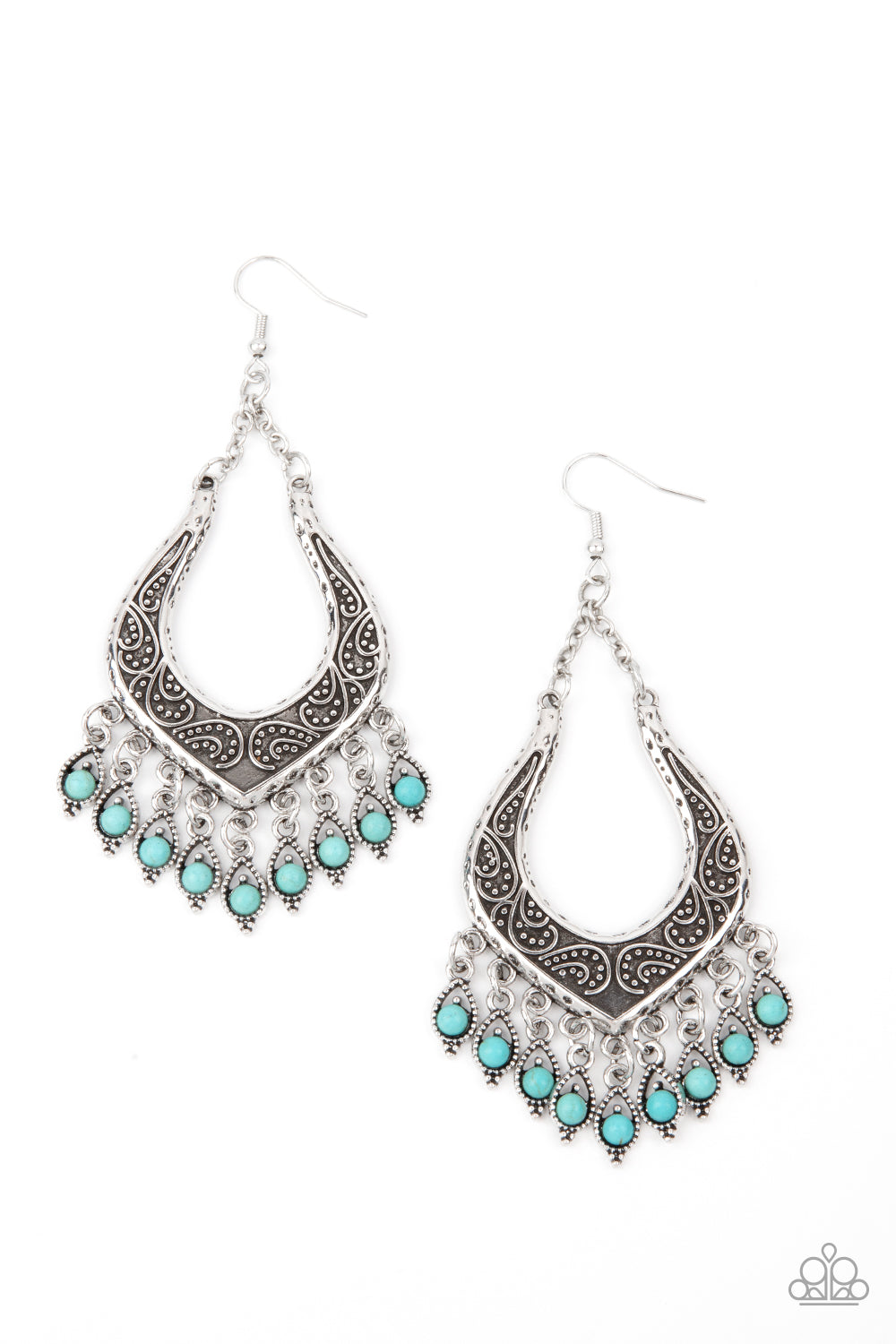 Sahara Fiesta - Blue Earring