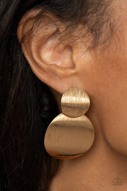 Here Today, GONG Tomorrow - Gold Earring