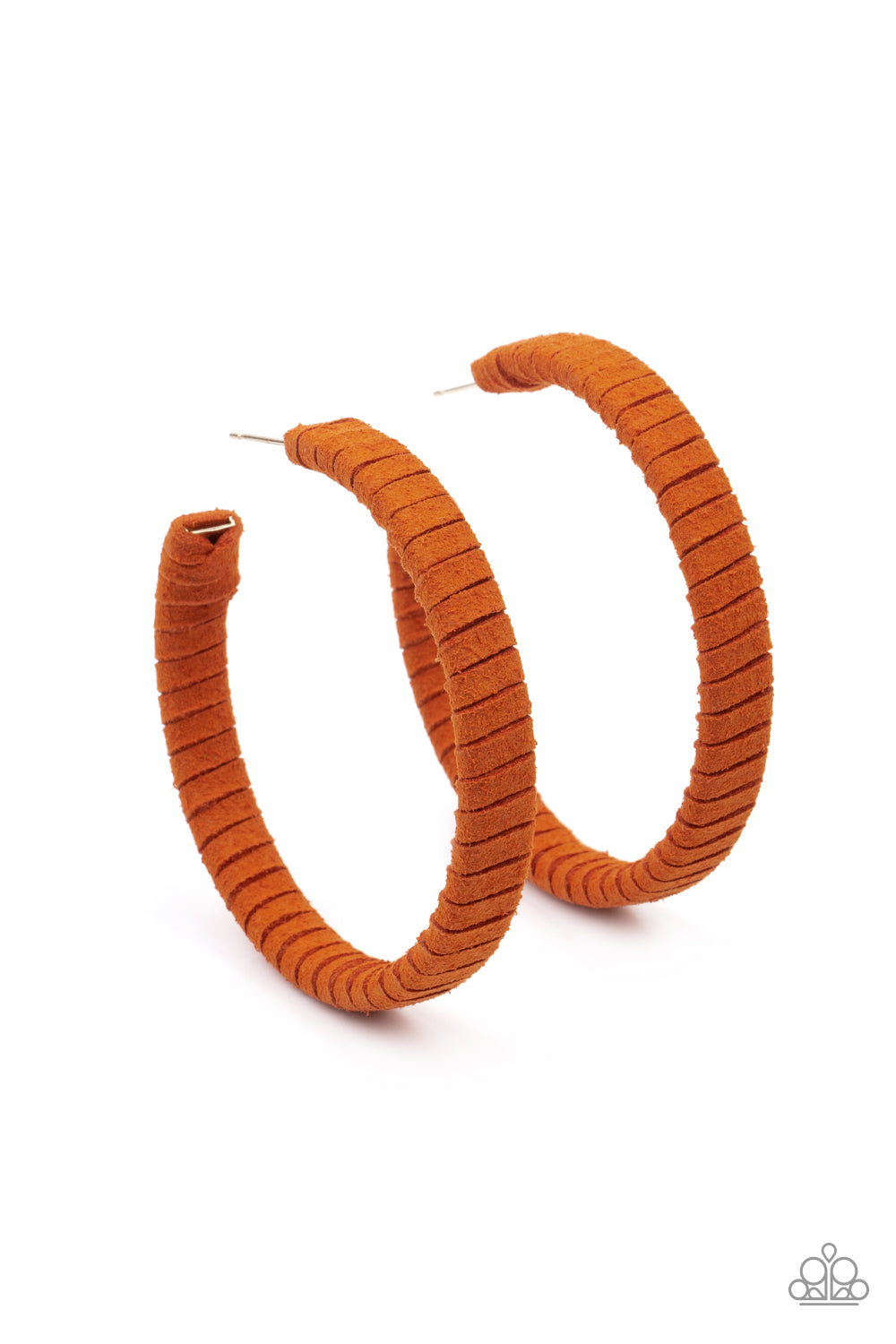 Suede Parade - Orange Earring