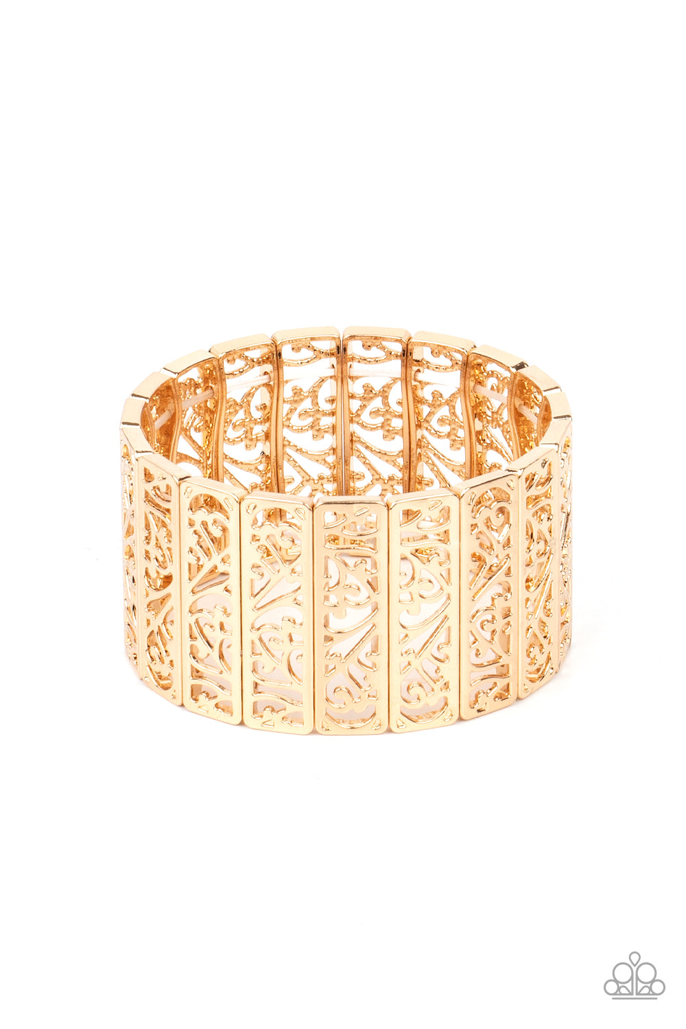 Ornate Orchards - Gold Bracelet