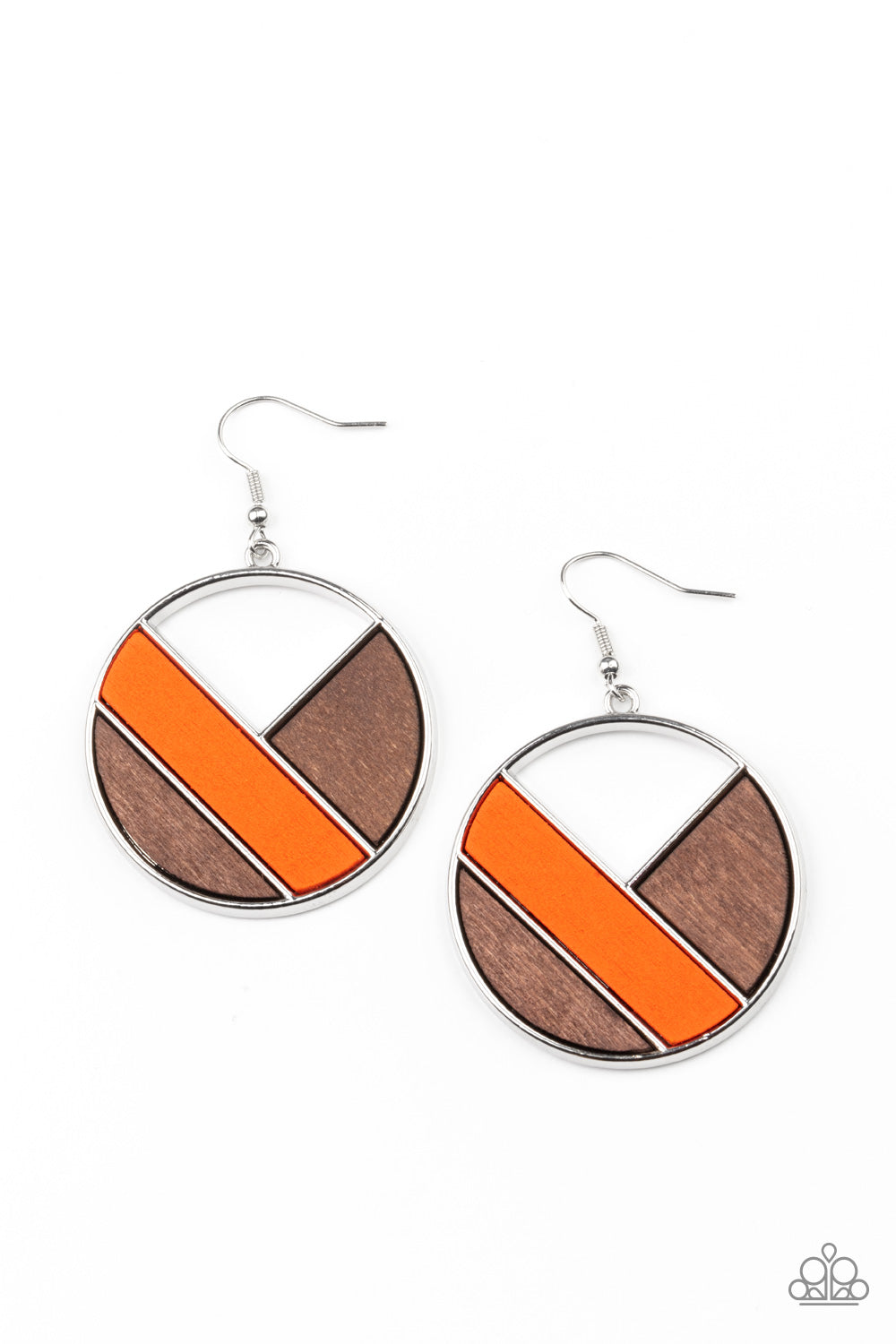 Dont Be MODest - Orange Earring