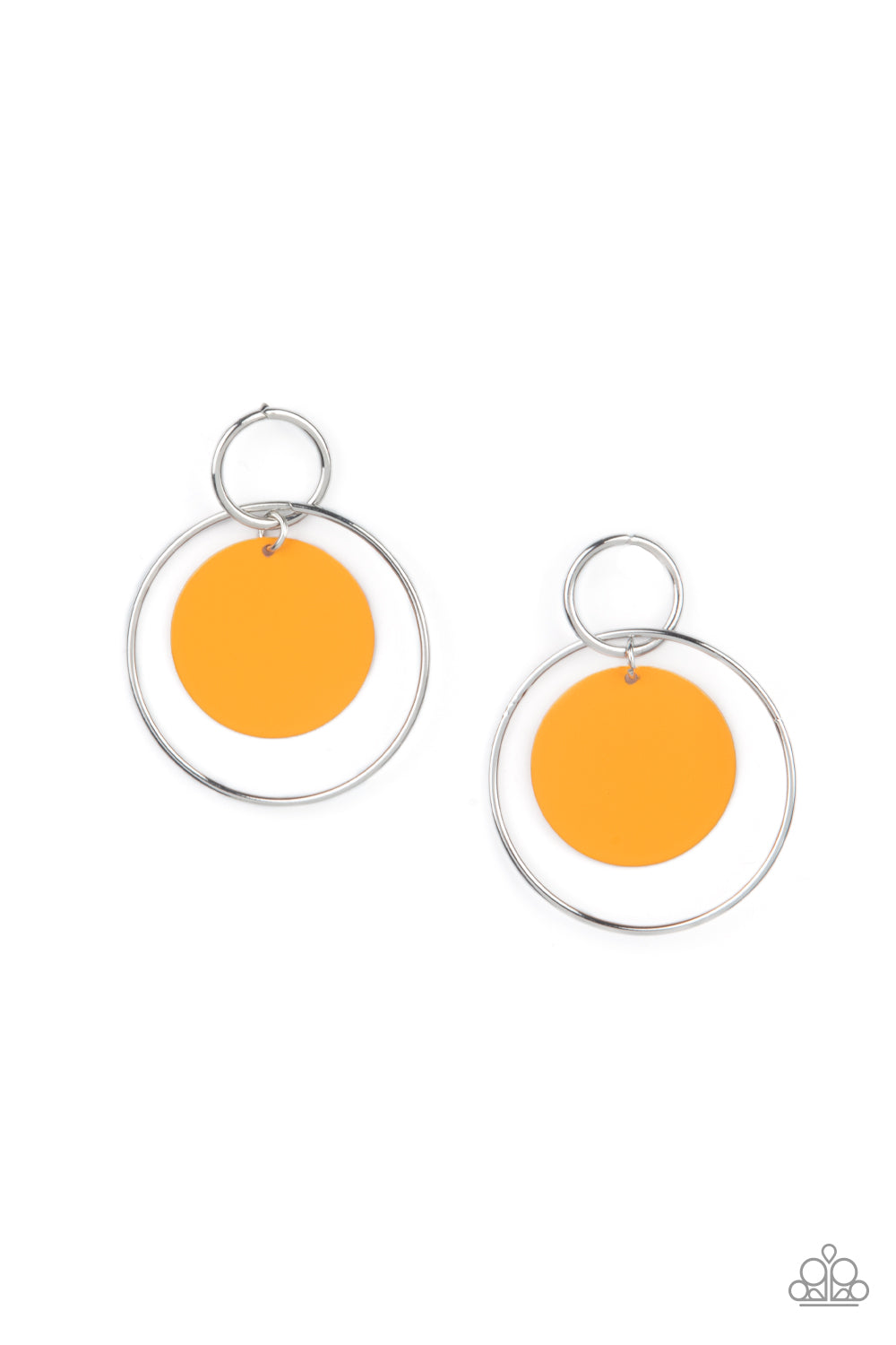 POP, Look, and Listen - Orange Earring