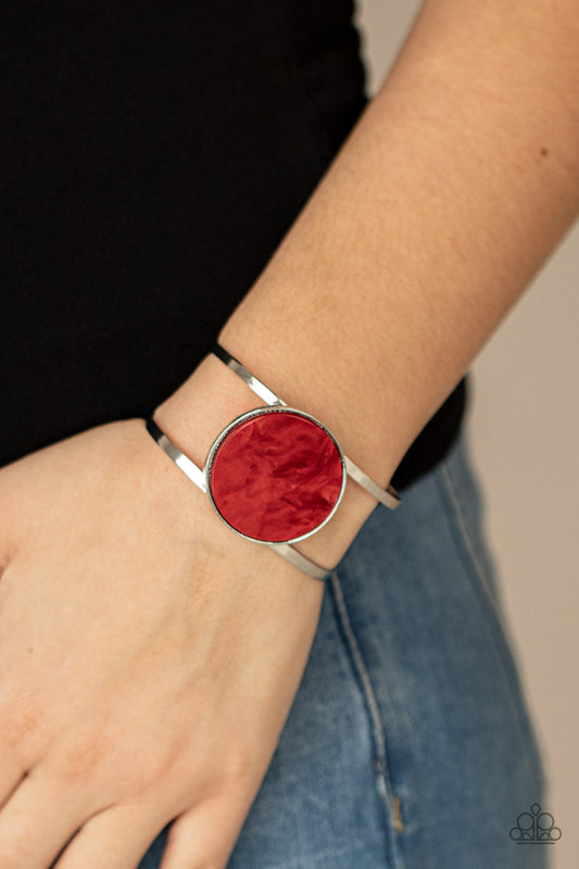 Colorful Cosmos - Red Bracelet