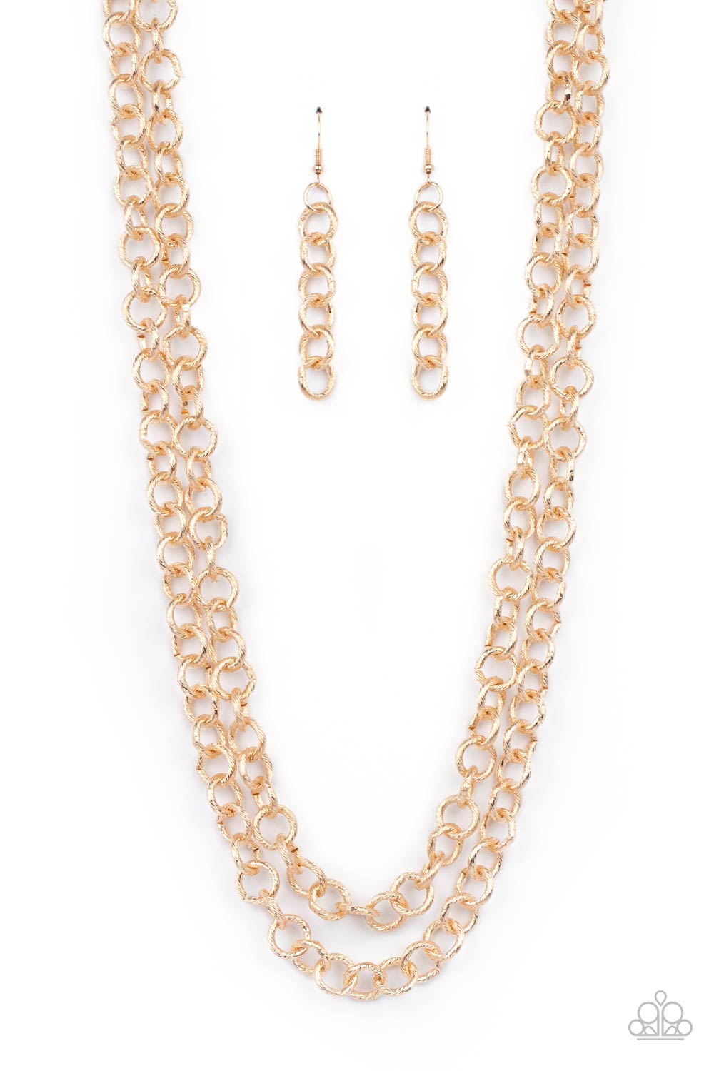 Grunge Goals - Gold Necklace