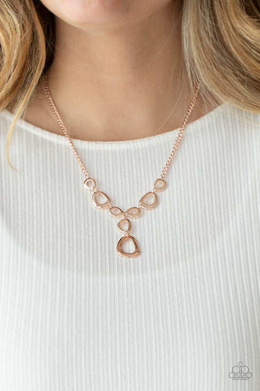 So Mod - Rose Gold Necklace