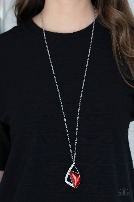 Galactic Wonder - Red Necklace