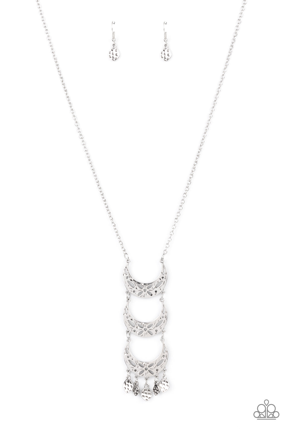 Half-Moon Child - Silver Necklace