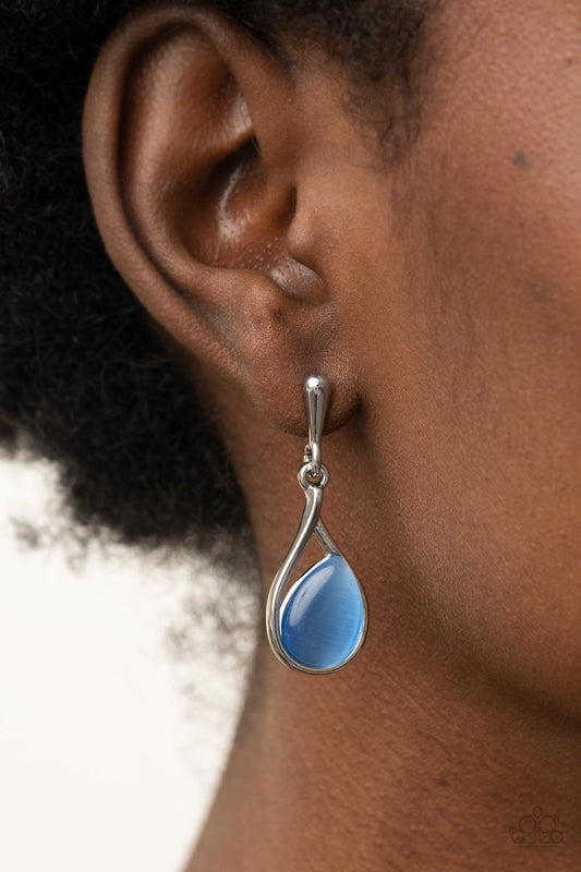 Pampered Glow Up - Blue Earring