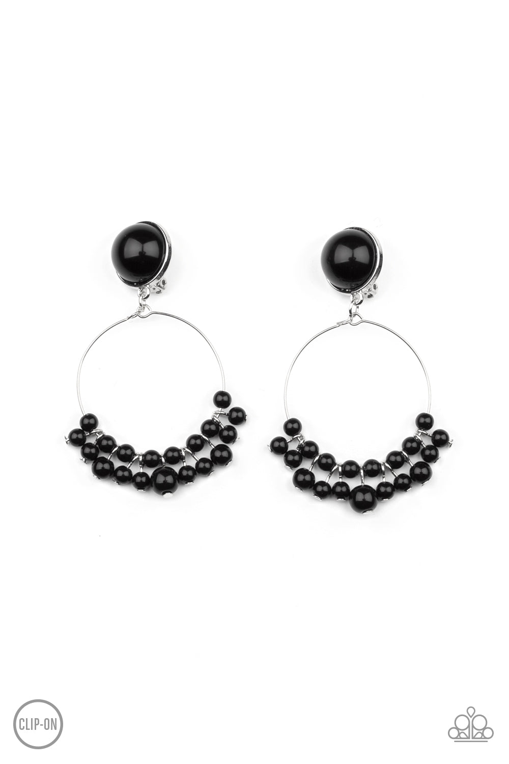 Cabaret Charm - Black Earring