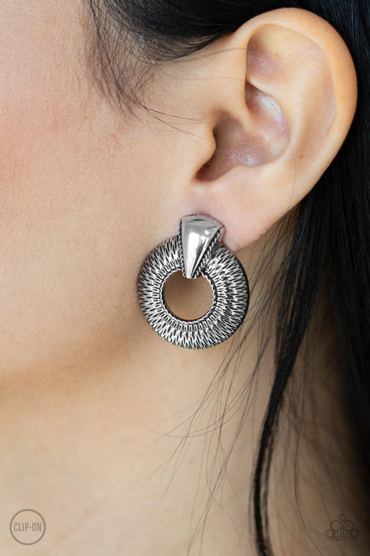 Industrial Innovator - Silver Earring