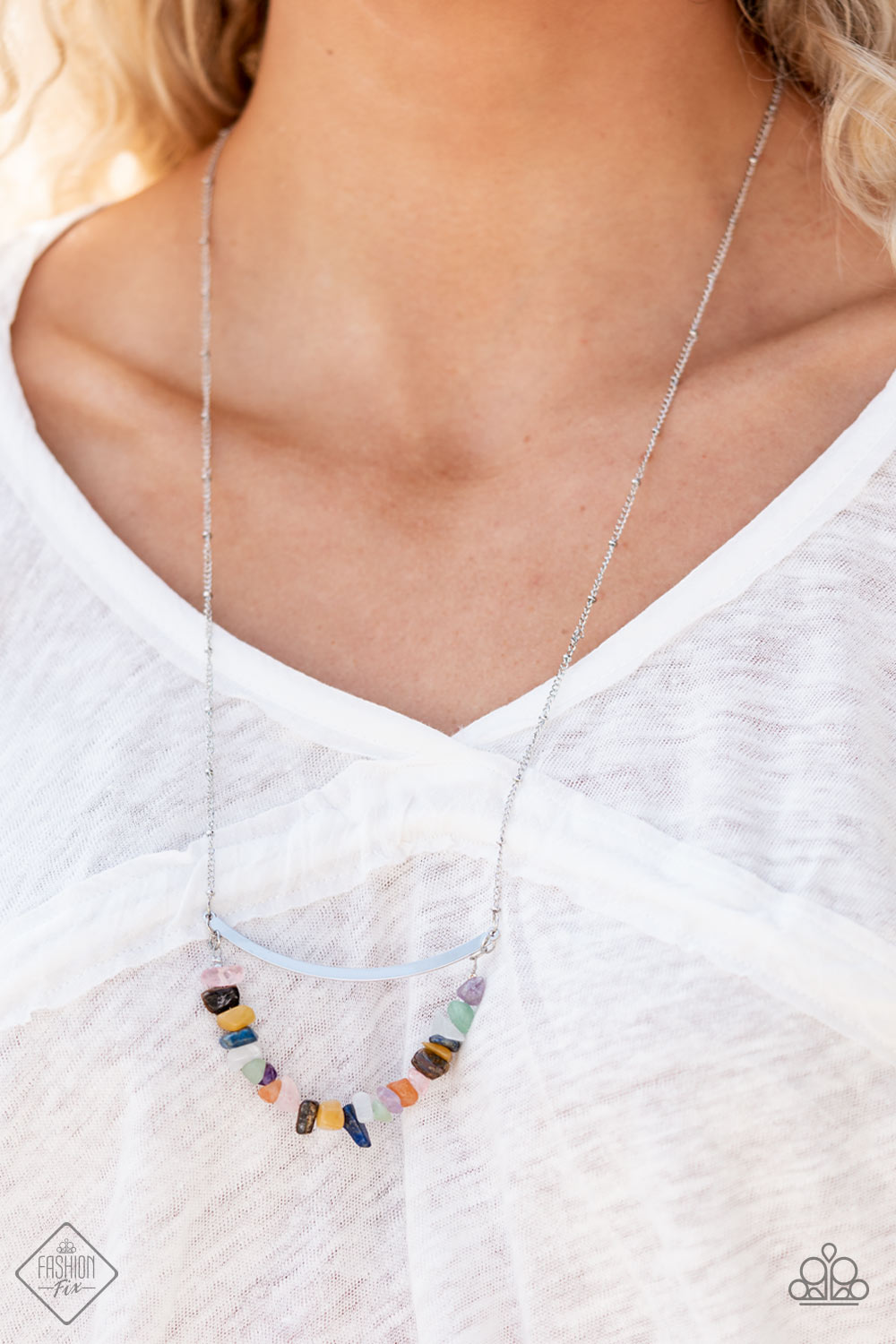 Pebble Prana - Multi Necklace