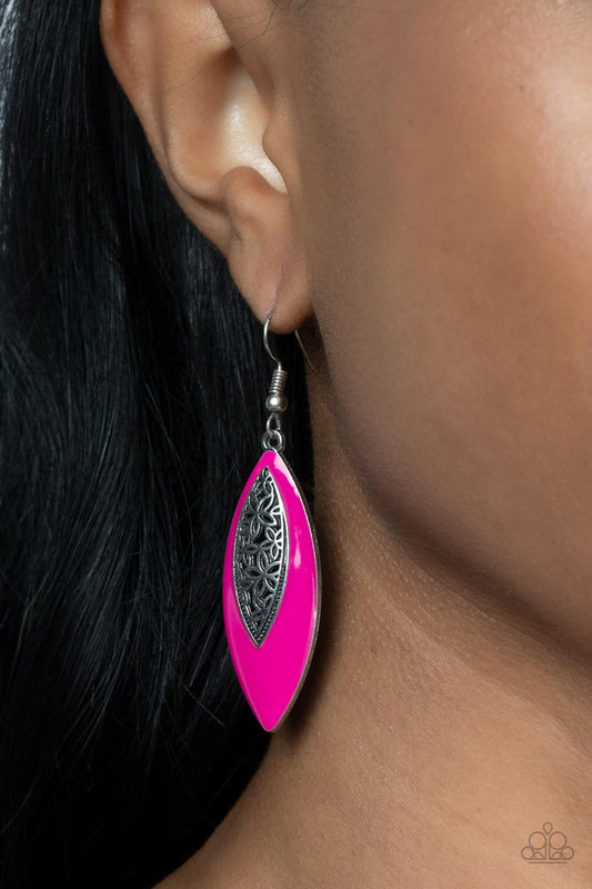 Venetian Vanity - Pink Earring