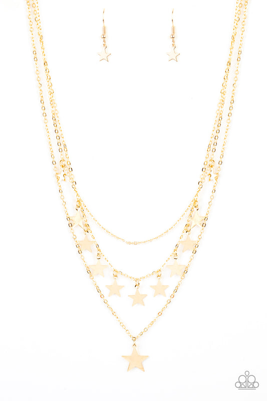 Americana Girl - Gold Necklace