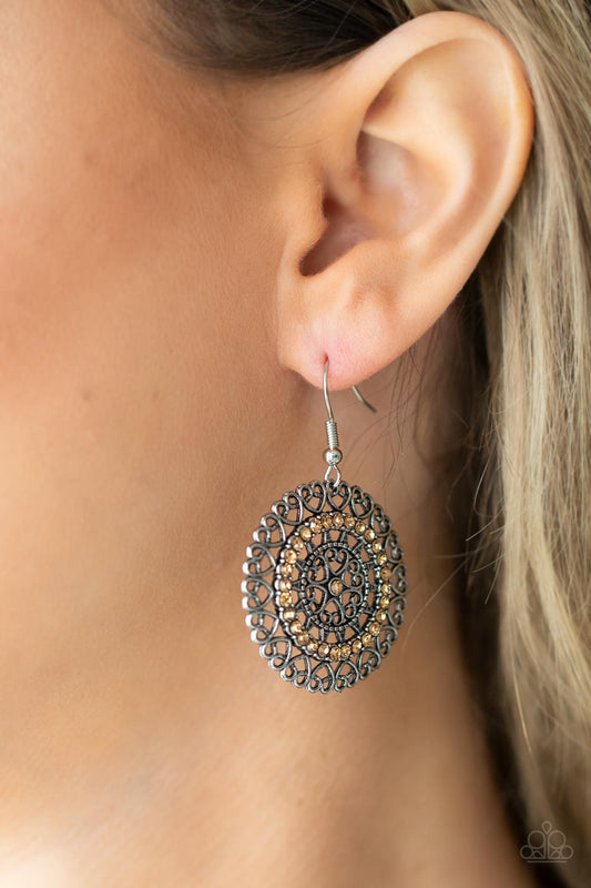 Fairytale Finale - Brown Earring