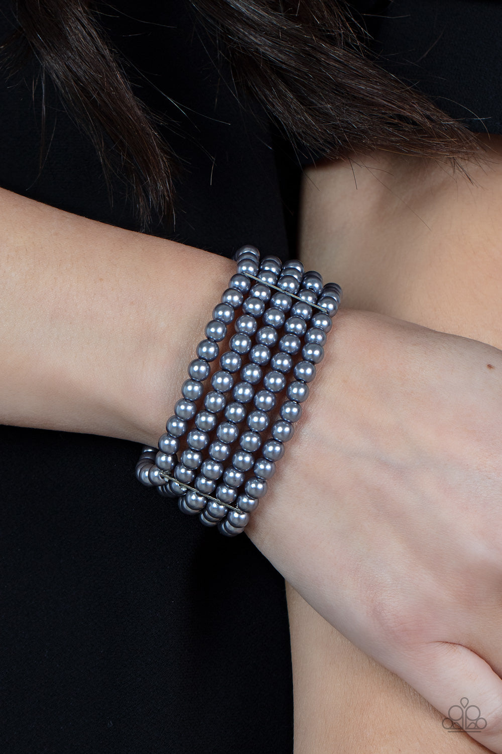 A Pearly Affair - Silver Bracelet