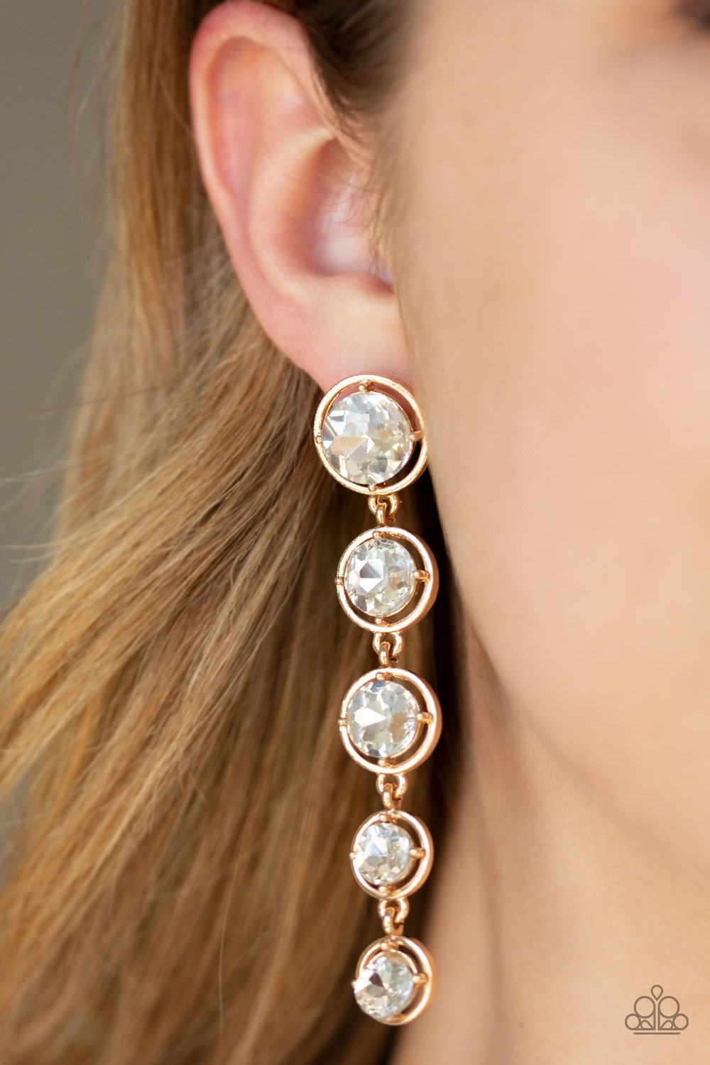 Drippin’ In Starlight - Gold Earrings