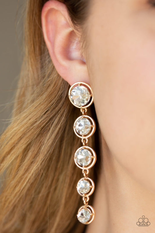 Drippin’ In Starlight - Gold Earrings