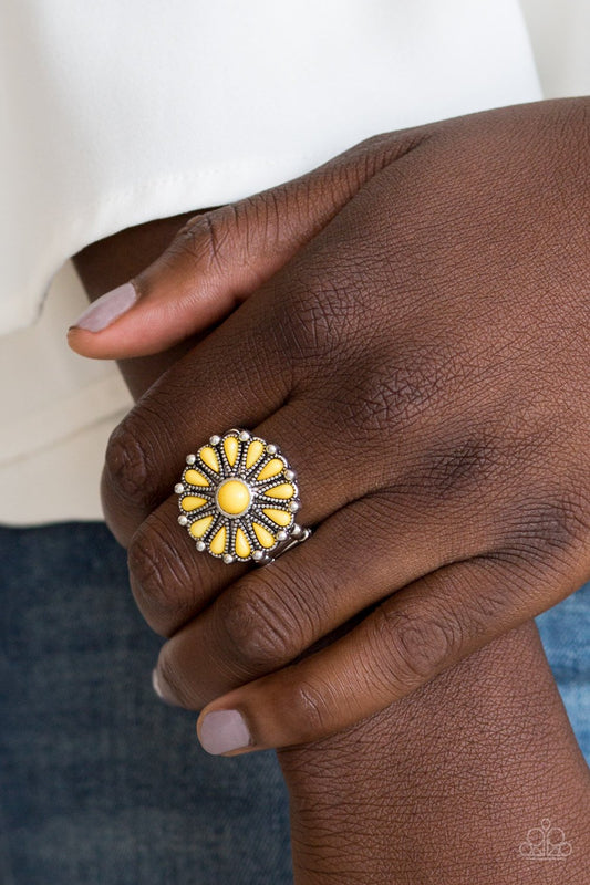 Yellow Poppy Pop-tastic Ring