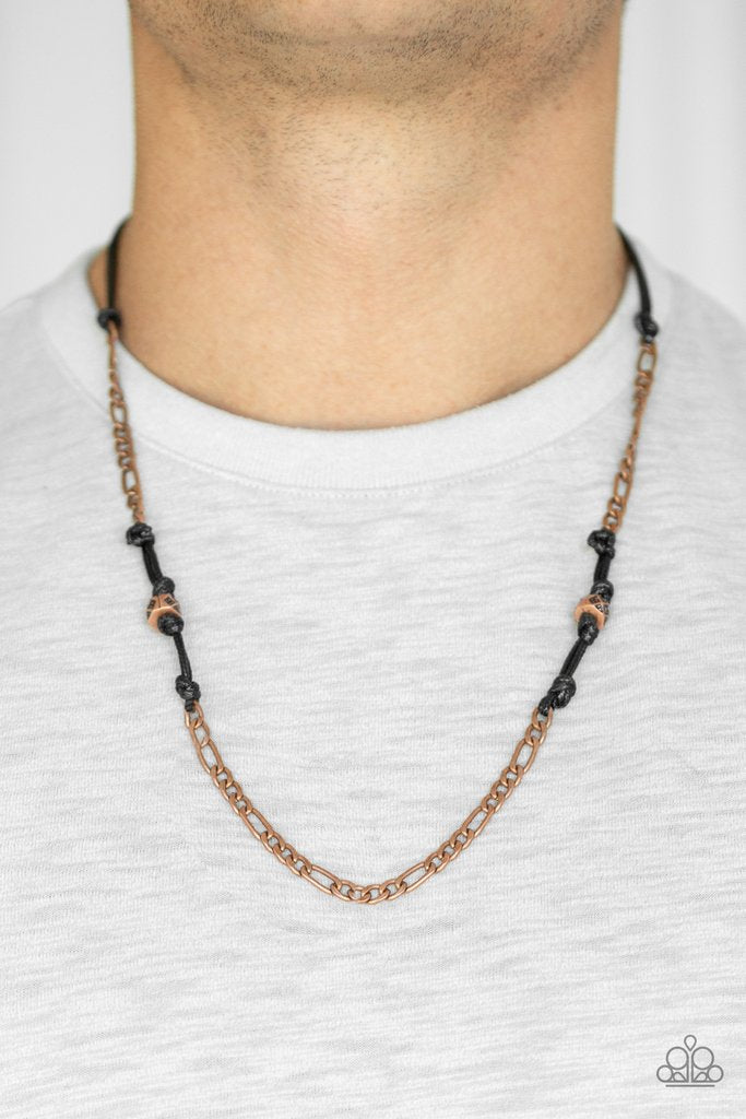 Copper Rural Roots Necklace