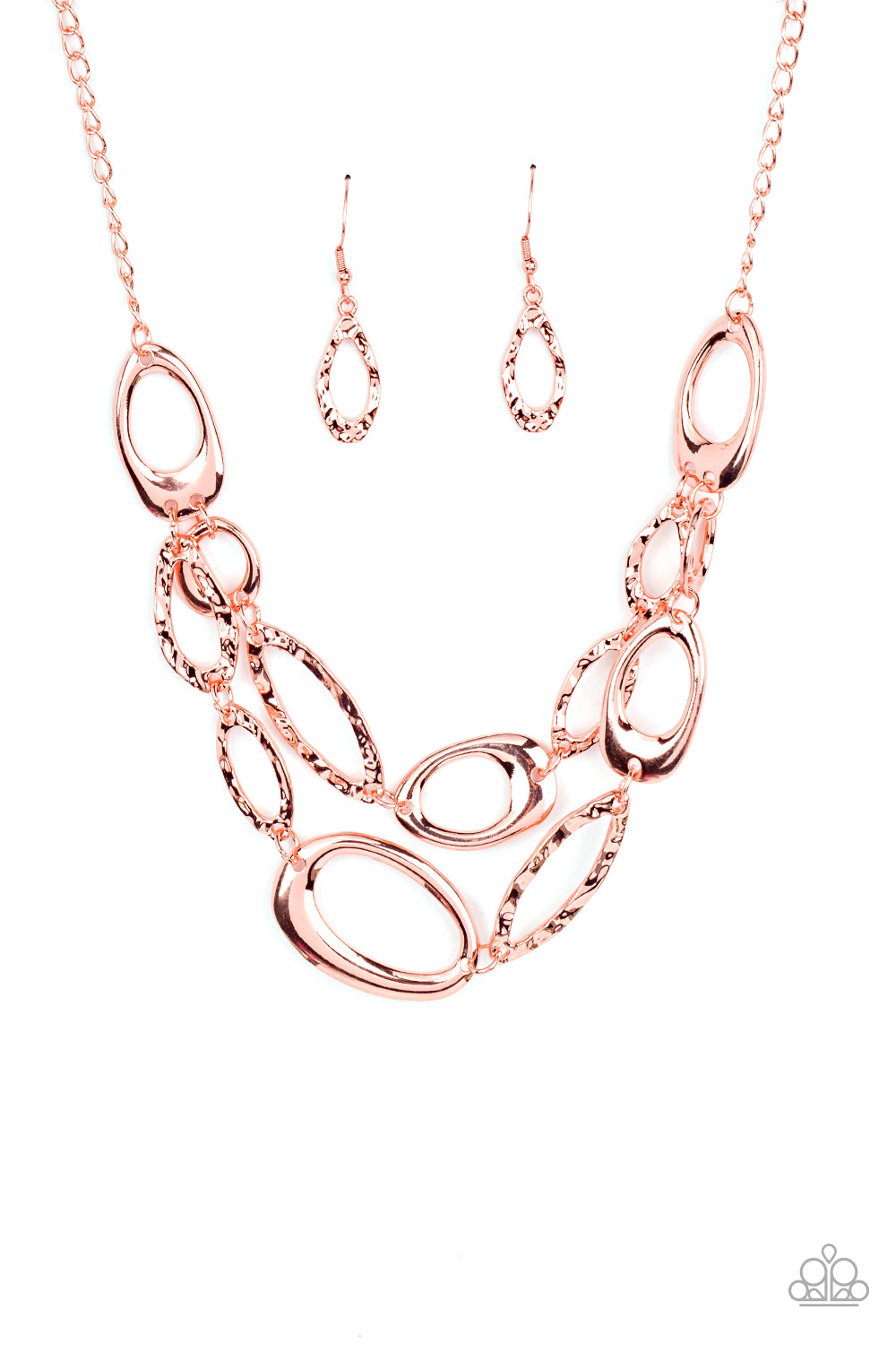 Game OVAL - Copper Necklace