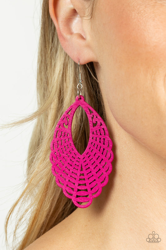 Tahiti Tankini - Pink Earring