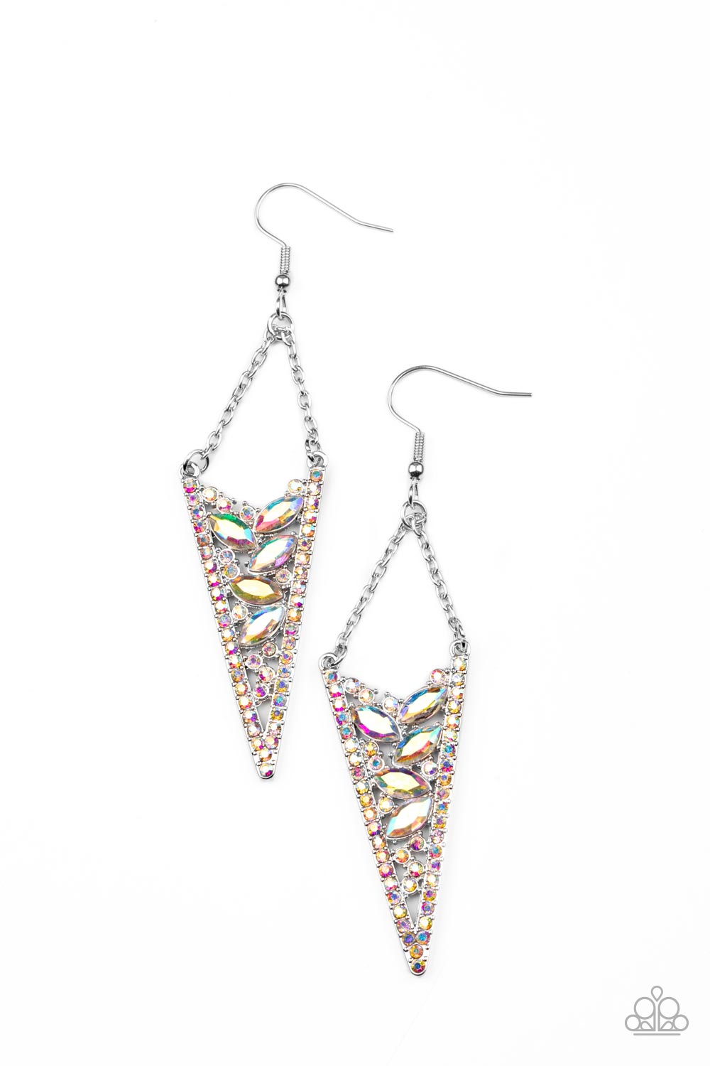 Sharp-Dressed Drama - Multi Earring