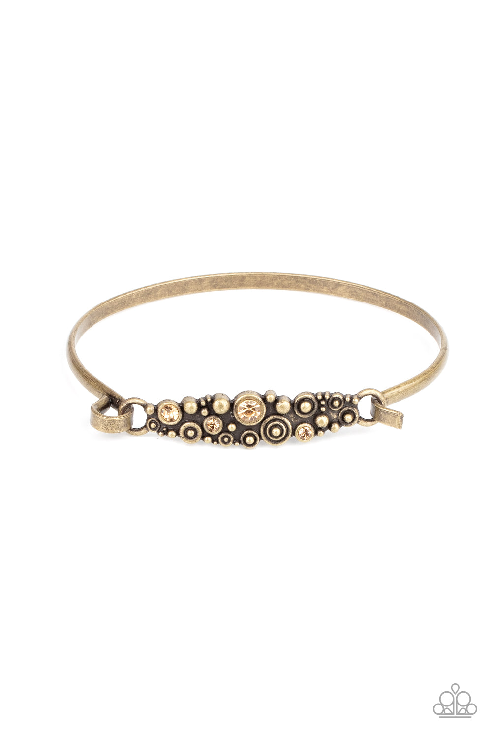 Bubbling Whimsy - Brass Bracelet