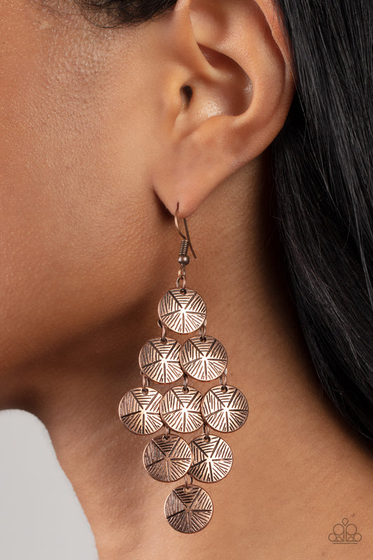 How CHIME Flies - Copper Earring