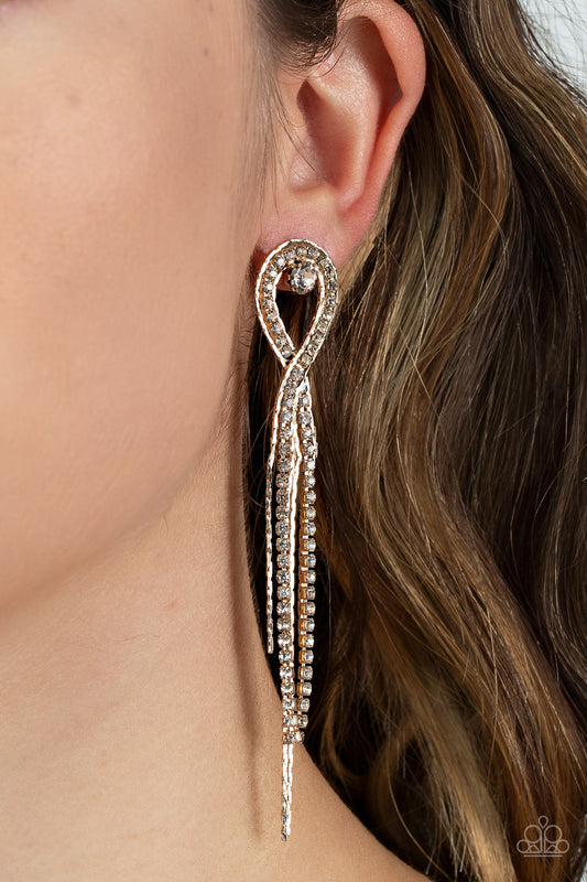 Luxury Lasso - Gold Earring