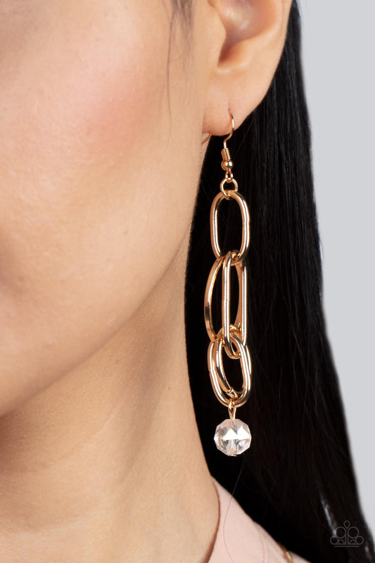 Park Avenue Princess - Gold Earring