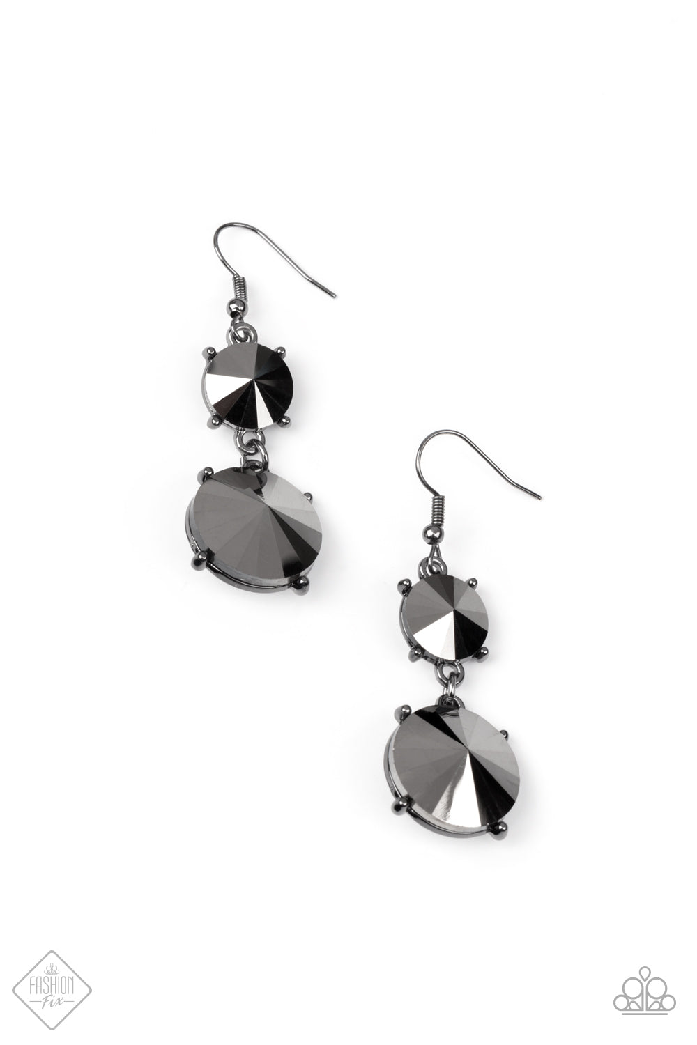 Sizzling Showcase - Black Earring