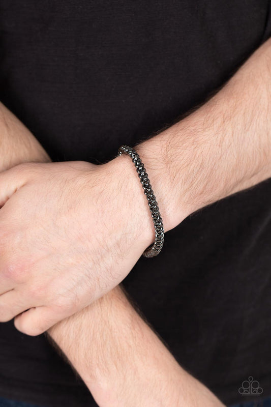 Setting The Pace - Black Bracelet