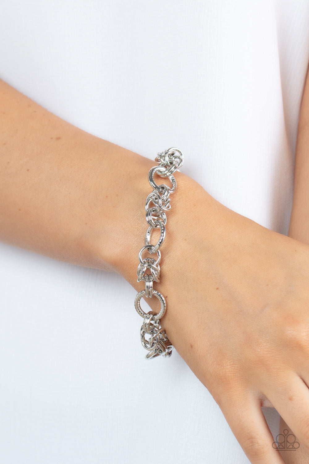 Big City Chic - Silver Bracelet