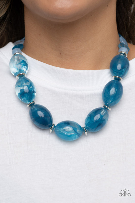 Belle of the Beach - Blue Necklace