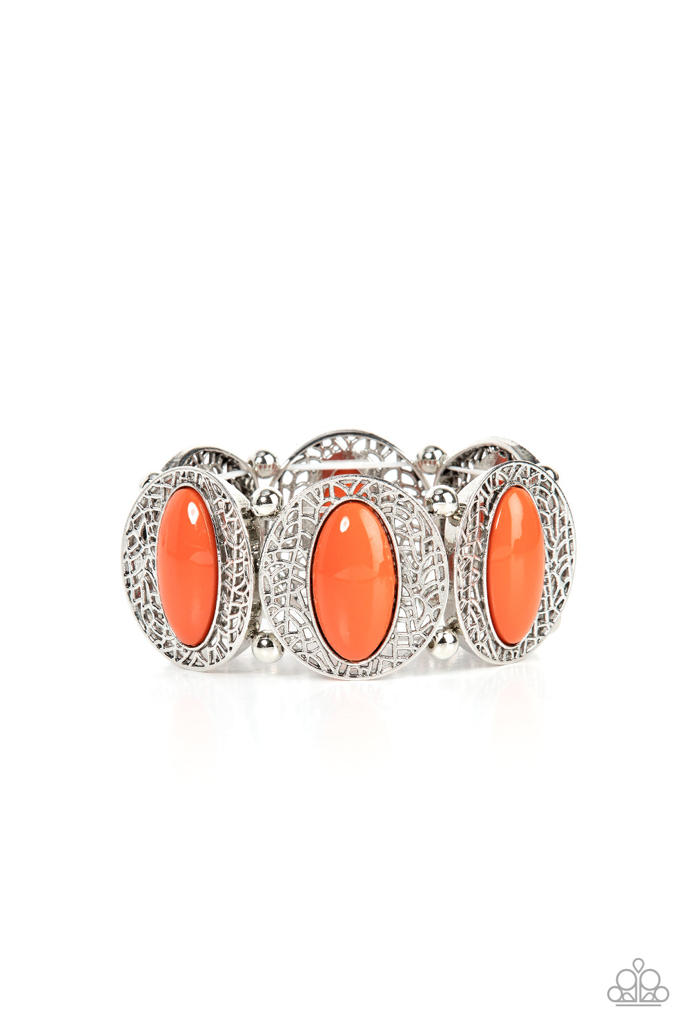 Eastern Escapade - Orange Bracelet