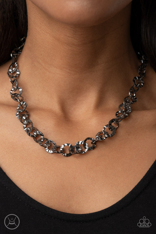Rebel Grit - Black Necklace